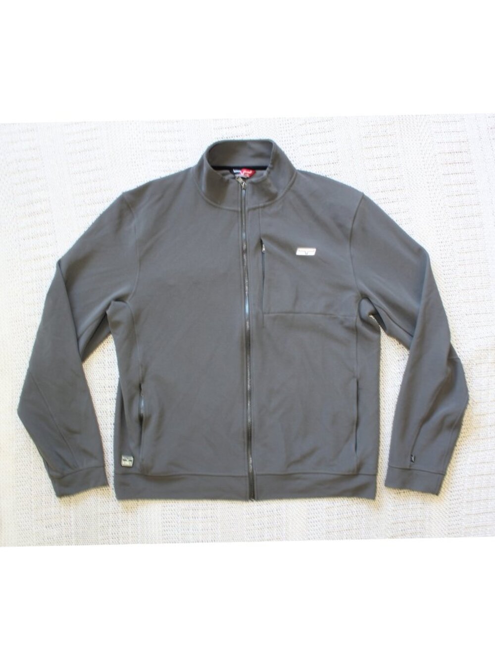 Kimes Ranch Men's Kuna Front Zip Jacket Size XXL Dark Grey Full-zip front